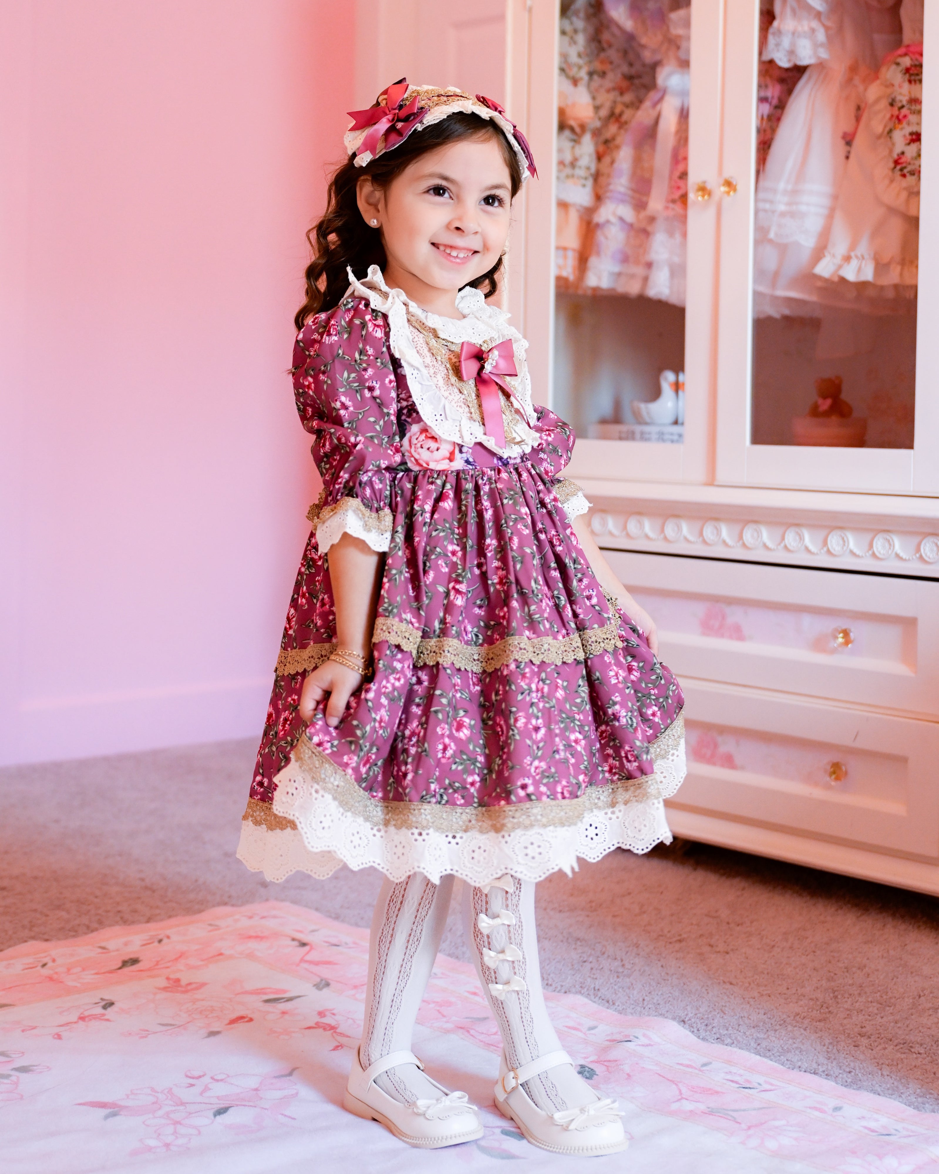 Shalette Roselle Vintage Girls Dress